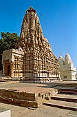 Khajuraho - Jain complex, the Parsvanatha temple 